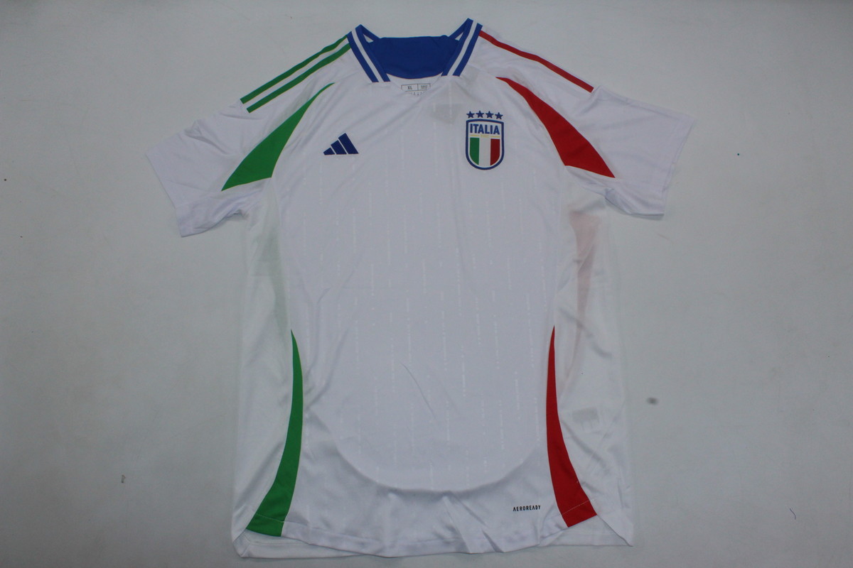 AAA Quality Italy 2024 Away White Soccer Jersey